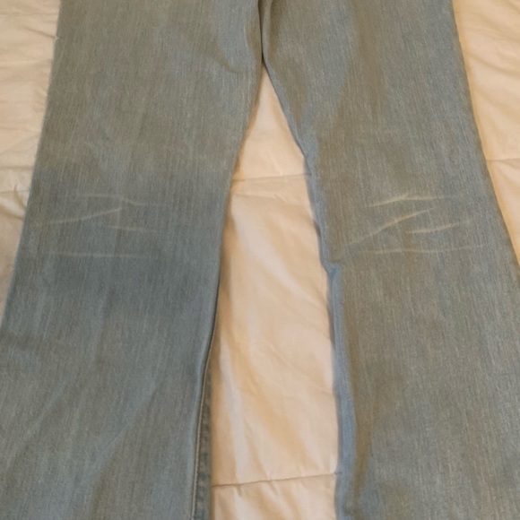 Vintage Y2k Abercrombie Light Wash Low-Rise Flare Jeans - Picture 12 of 13